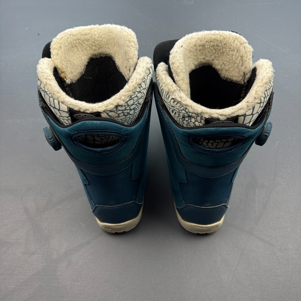 K2 Contour Snowboard Boots Women's 5 Blue BOA Harshmellow Grip Light Flex 6/10 - Picture 13 of 16